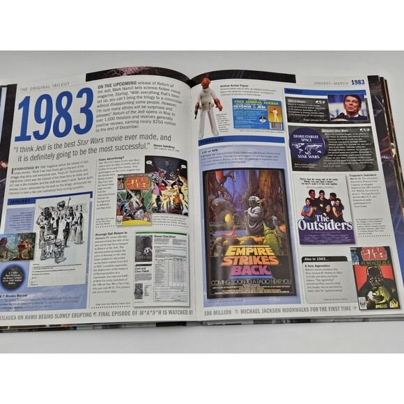 Star Wars Year by Year A Visual Chronicle Excellent Hardcover Book + 2 Prints - Picture 8 of 16